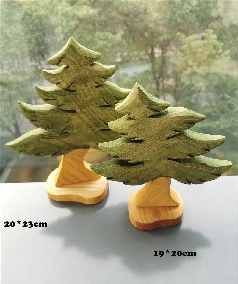 Montessori Handmade Wooden Animals