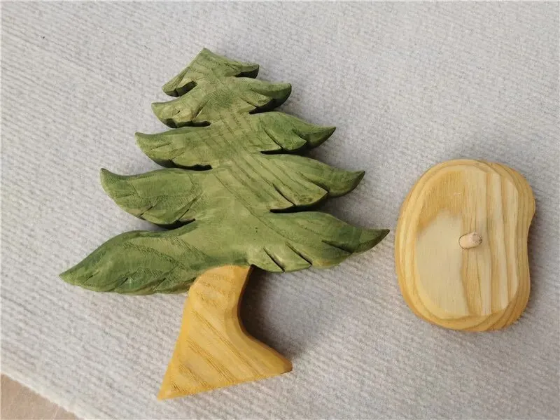 Montessori Handmade Wooden Animals