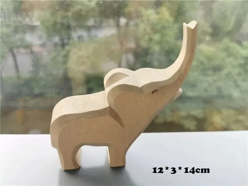 Montessori Handmade Wooden Animals