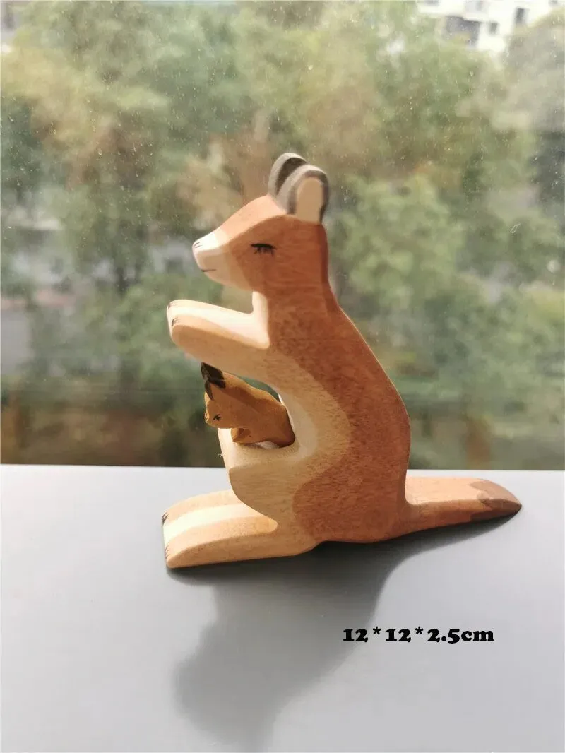 Montessori Handmade Wooden Animals