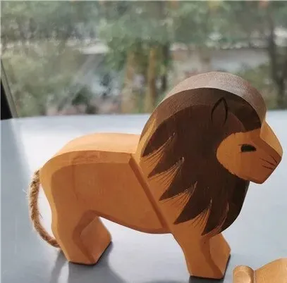 Montessori Handmade Wooden Animals