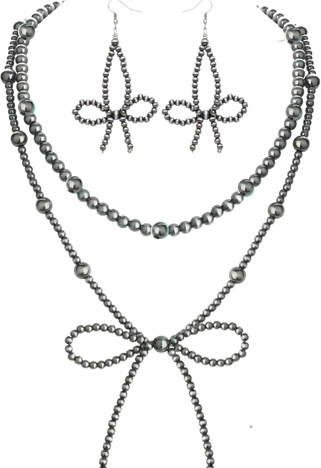 Navajo Pearl Jewelry Set for Women Navajo Pearl Necklace