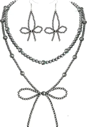 Navajo Pearl Jewelry Set for Women Navajo Pearl Necklace