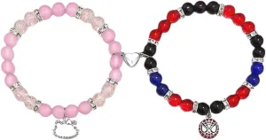 New 2025 Spider Friendship Bracelets Matching Bracelets For Couple Best For Friends Magnitic Heart Bracelets Goth Jewelry Gifts For Women With For You Jewelry Fashion Accessories Creative Gift
