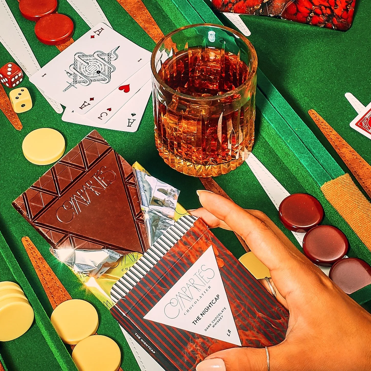 Nightcap Whisky Dark Chocolate Bar