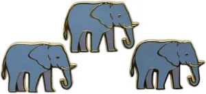 Novel Merk Land & Sea Animal - Penguin, Llama, & Other Wildlife Lapel Pin, Hat Pin & Tie Tack Set - with Clutch Back