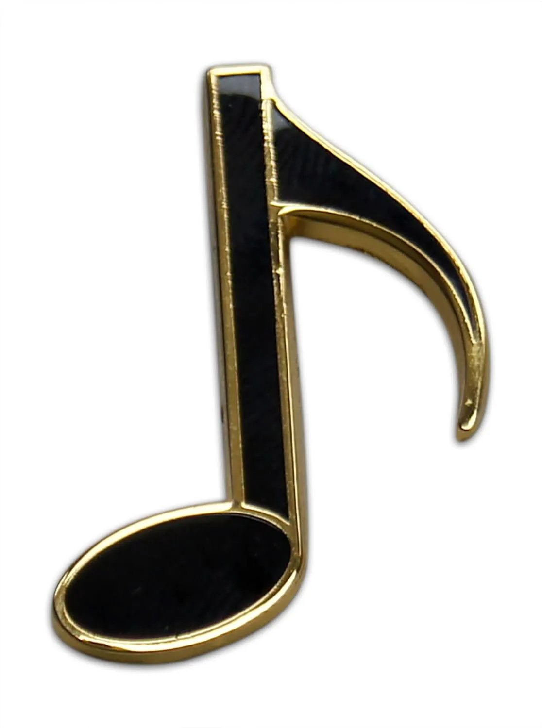 Novel Merk Music Note Lapel Pin, Hat Pin & Tie Tack Set - Clutch Back