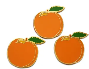 Novel Merk Tropical Fruits  Banana & Other Lapel Pin, Hat Pin & Tie Tack Set - with Clutch Back