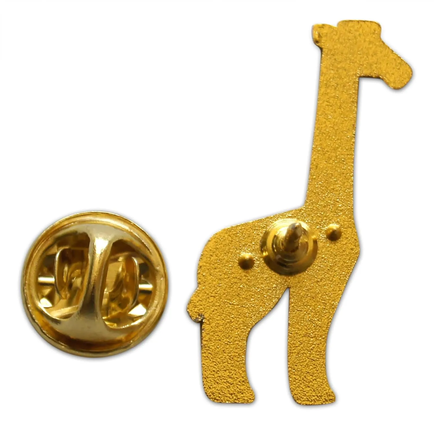 Novel Merk Woodland & Safari Animal  Fox, Giraffe & Other Wildlife Lapel Pin, Hat Pin & Tie Tack Set - with Clutch Back