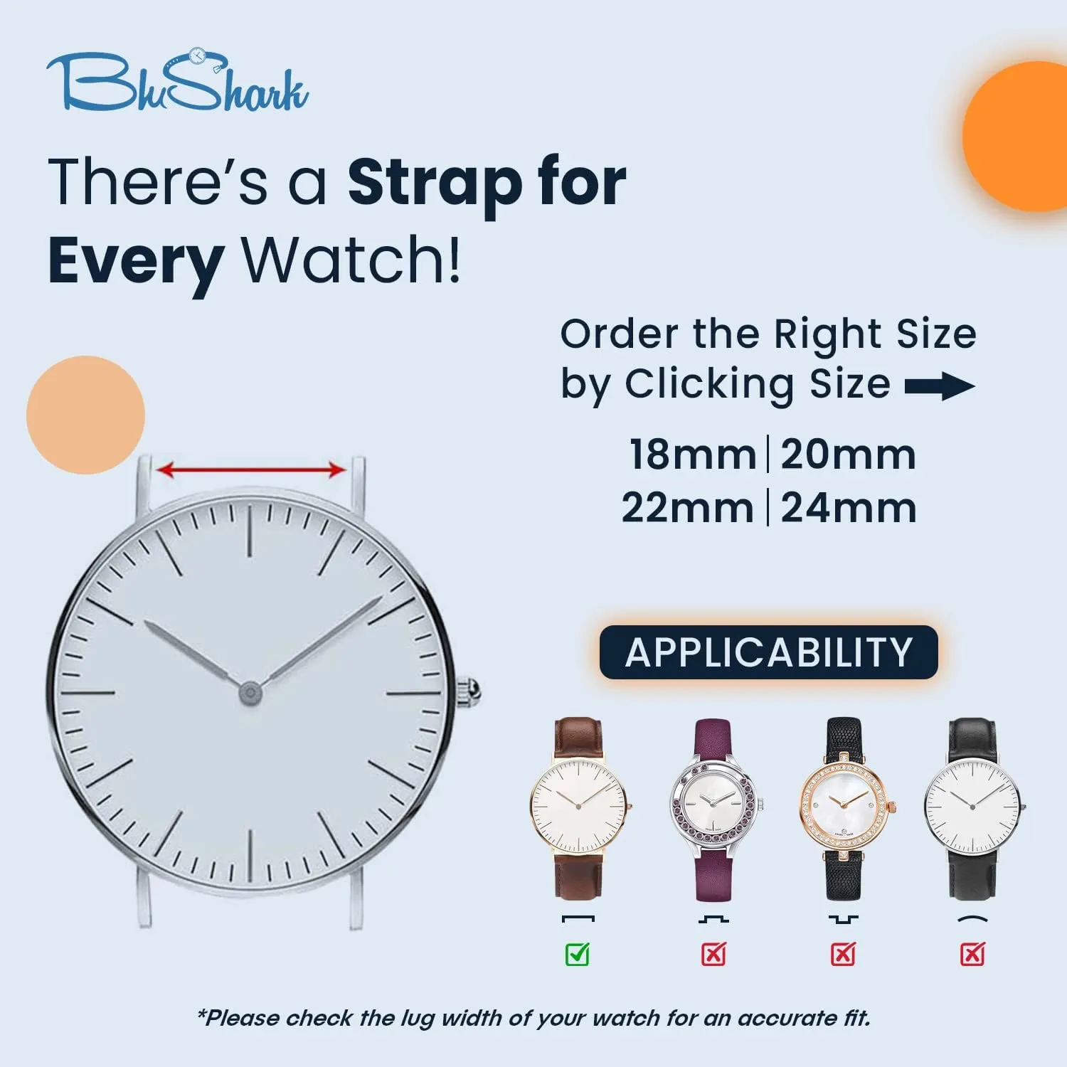 Original Collection Military-Style Waterproof Watch Strap, Fits All Timepiece Brands, Durable Nylon Wristwatch Accessories with Stainless Steel Buckle - 18mm, 20mm, 22mm & 24mm Watch Bands