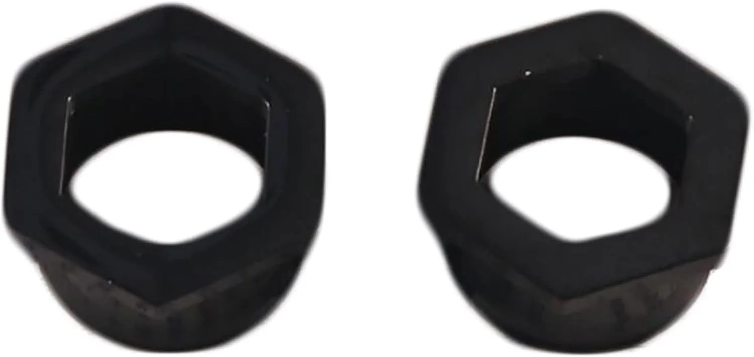 Plugs Gauges for Ears Stainless Steel Ear Gauges Men and Women Multicolor Hollow Hexagon Ear Tunnels, 1 Pair, 6MM - 25MM