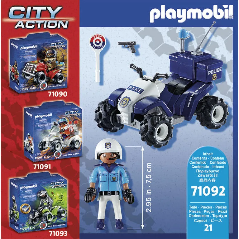 Police Speed Quad 71092