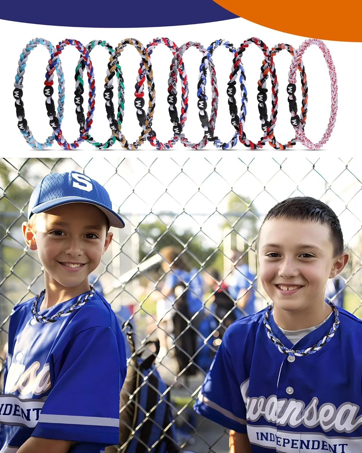 Premium Sport Baseball Necklaces for Outfit/Sport field, Classic Design Baseball Necklace