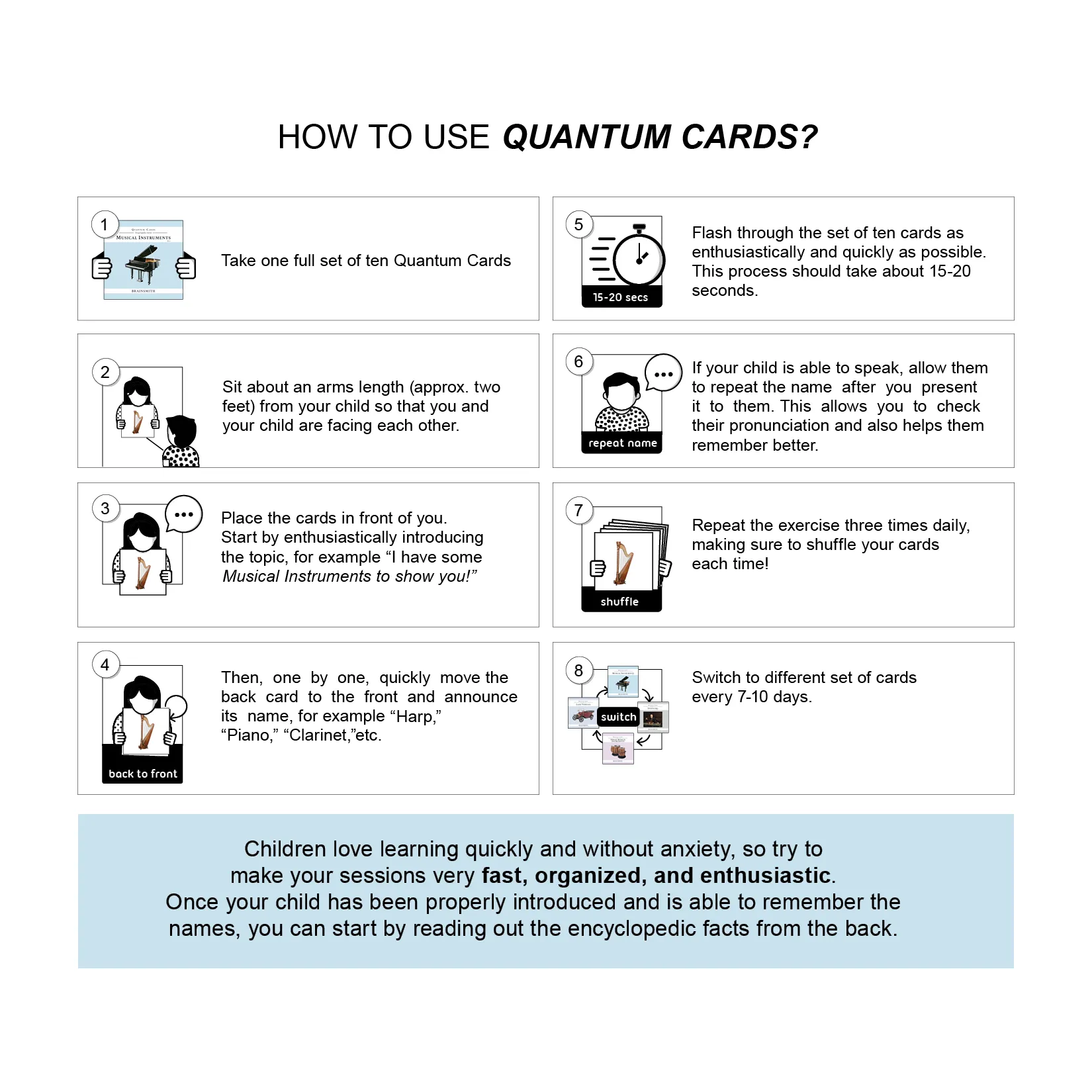 Quantum Cards <br> Musical Instruments  (Set 1)