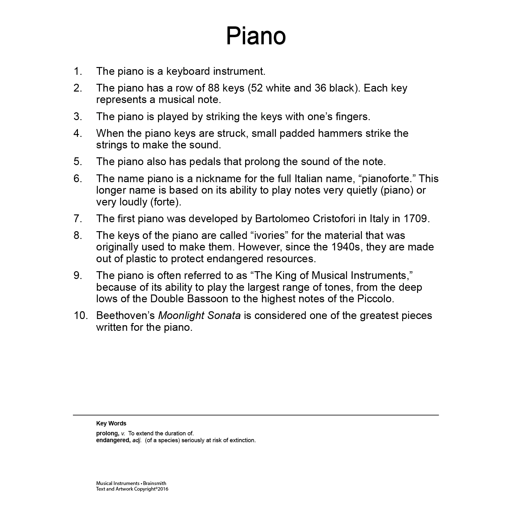 Quantum Cards <br> Musical Instruments  (Set 1)
