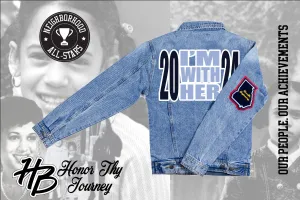 "Im with Her 2024 " Denim Jacket (Alternate Color)