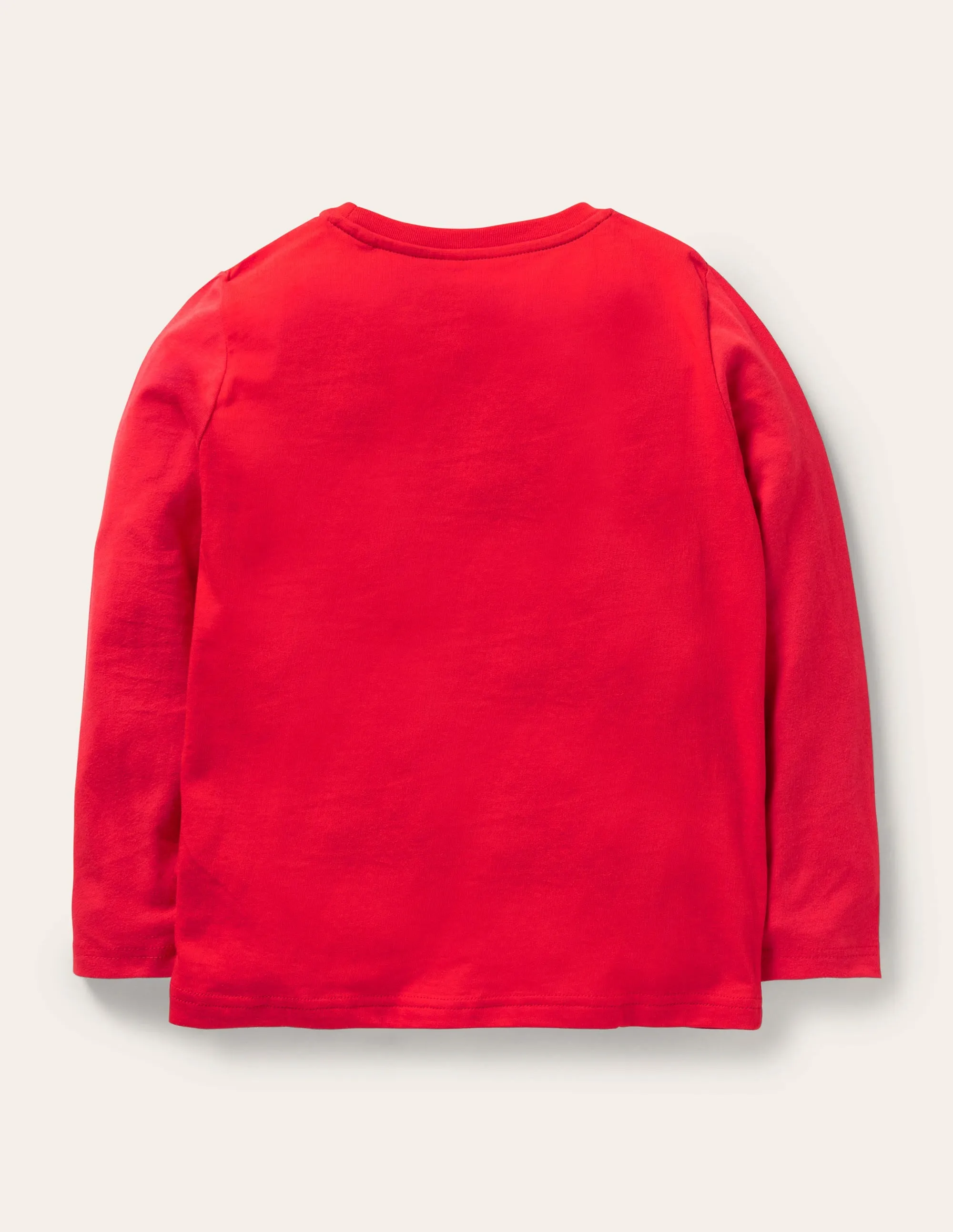 Red Train Lift-the-Flap T-shirt-Strawberry Tart Red Trains