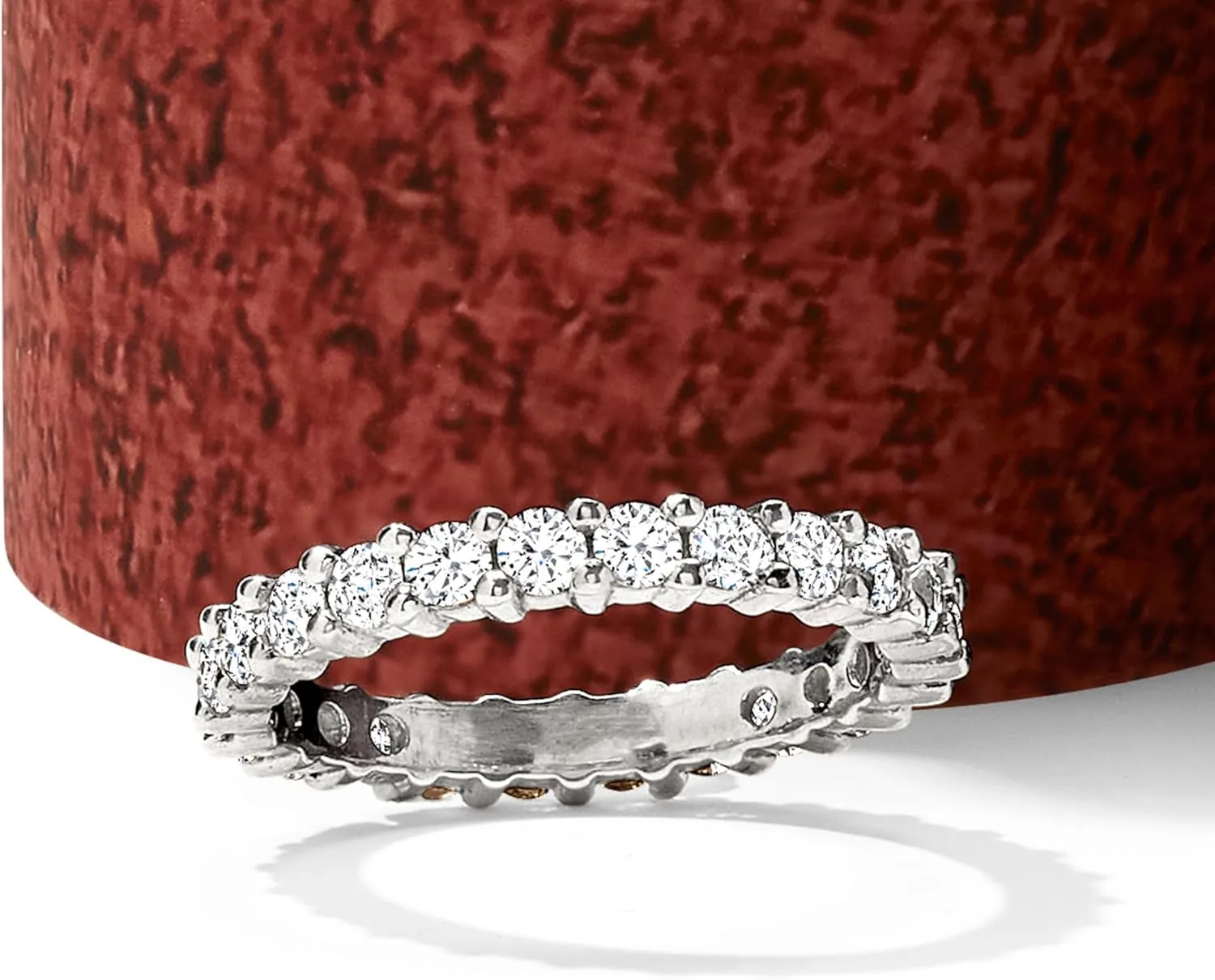 Ross-Simons 1.25 ct. t.w. CZ Eternity Band in Sterling Silver