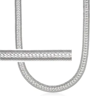 Ross-Simons Italian Sterling Silver Heart Necklace