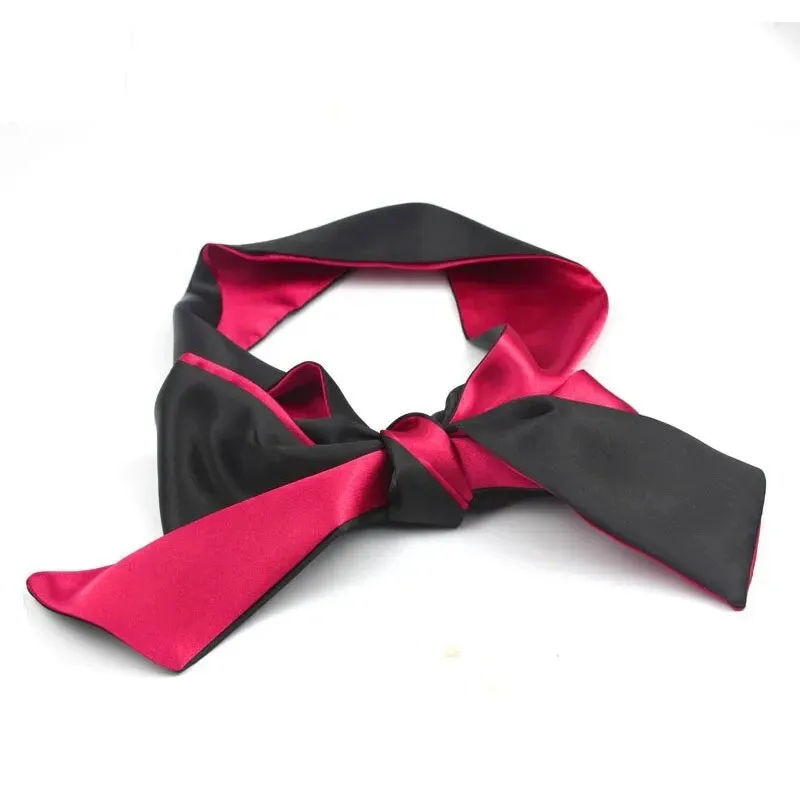 Sexy BDSM Bondage Satin Blindfold Hand Tie