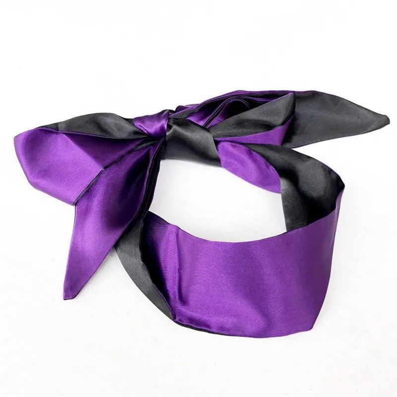 Sexy BDSM Bondage Satin Blindfold Hand Tie