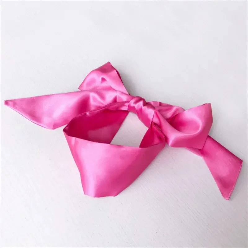 Sexy BDSM Bondage Satin Blindfold Hand Tie