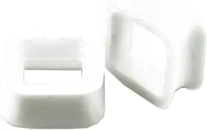 Silicone Plugs for Ears Gauges Women and Men Multicolor Square Shape Ear Tunnels Ear Expander Body Piercing Jewelry, 2PCS, 4MM - 20MM