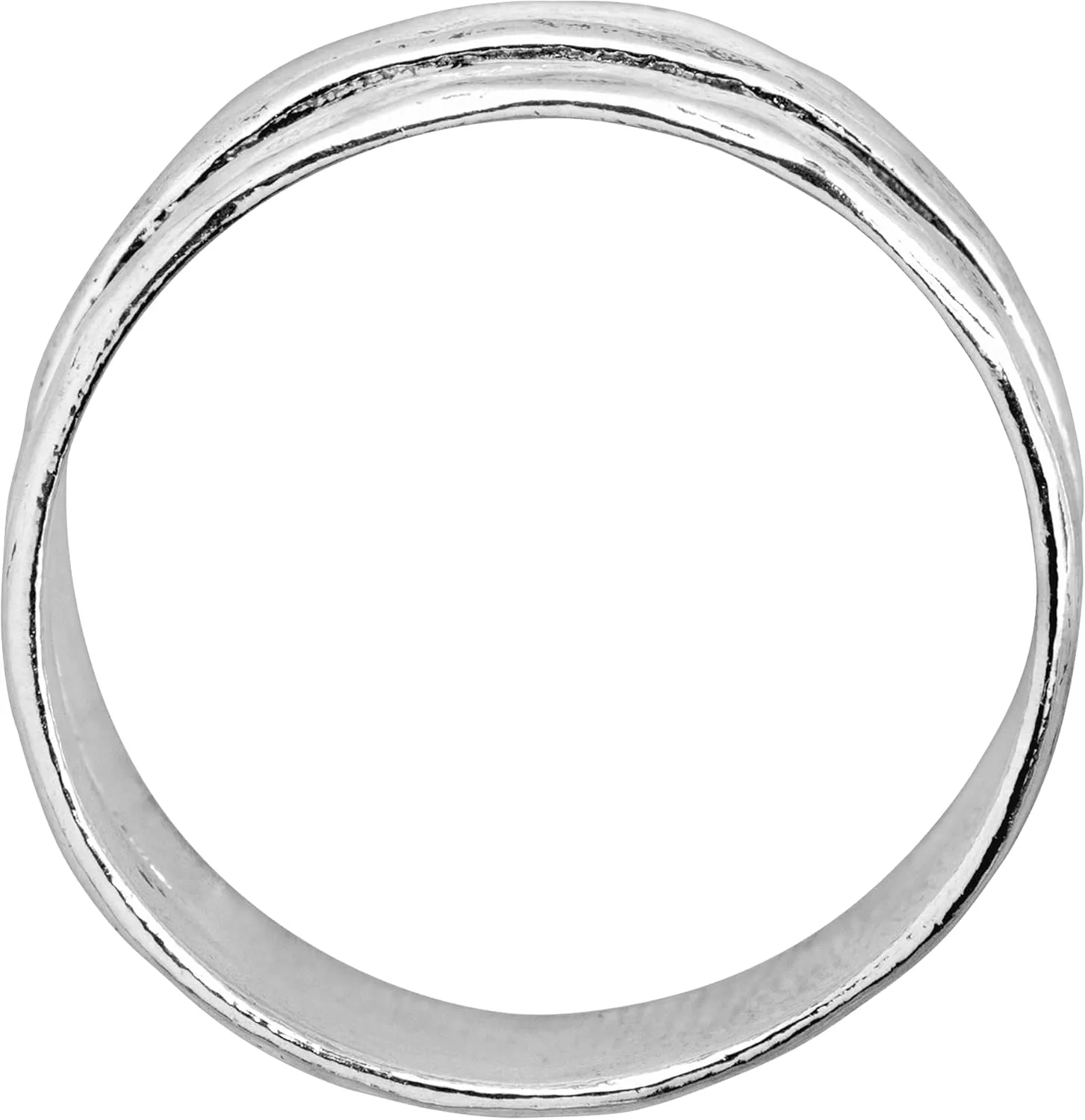Silpada 'Double Spaced' Two Bar Ring in Sterling Silver
