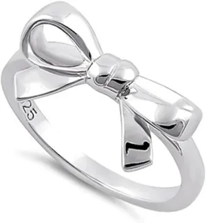 Solid 925 Sterling Silver Vintage Infinity Bow, Musical Guitar, Hammered Band Mens, Women's Stackable Rings | Statement, Spring Season Ring | Unisex Stacking Ring Bands | Graduation Gift