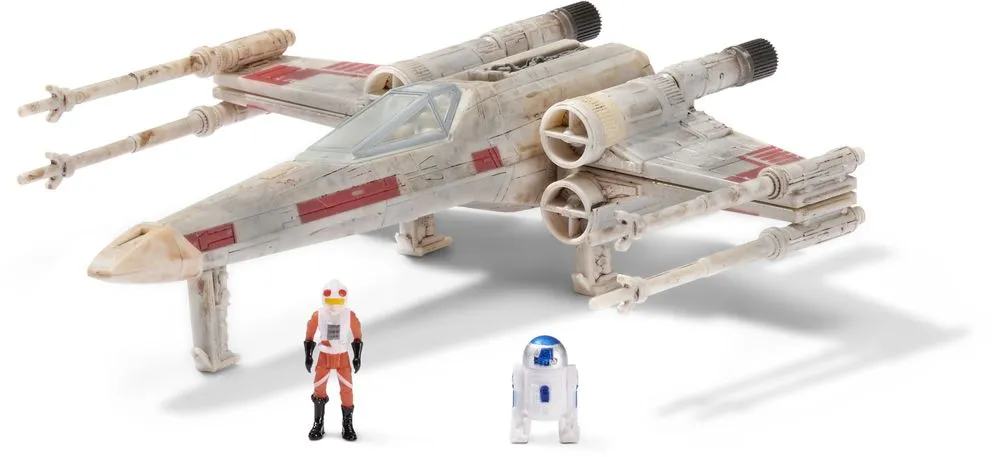 Star Wars 5 Inch Vehicle & Figure Micro Galaxy Squadron 0015 Luke Skywalker's X-Wing