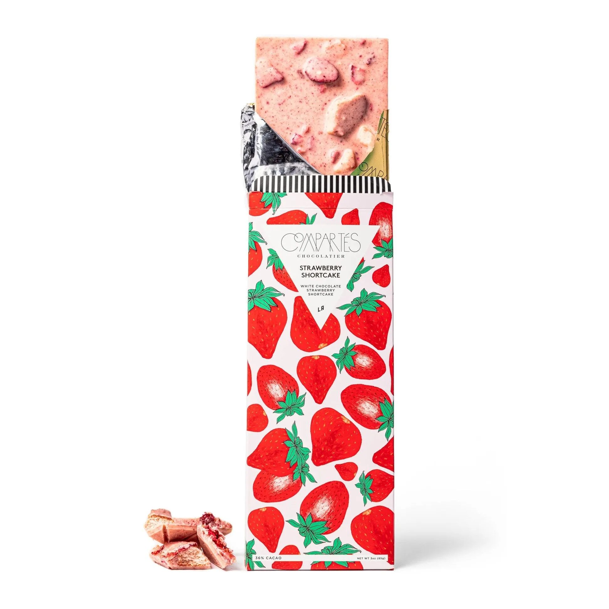 Strawberry Shortcake Chocolate Bar
