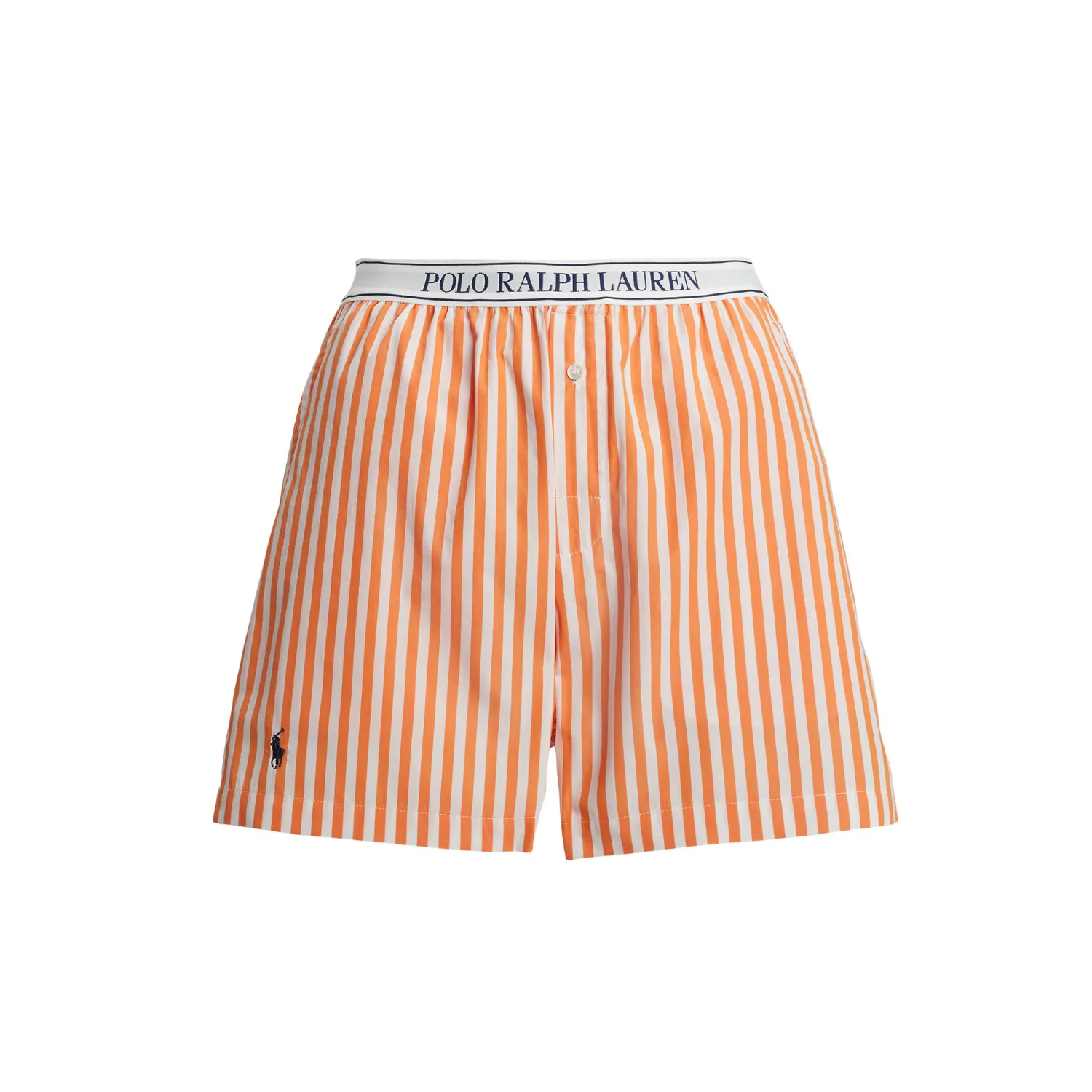 Stripe Boxer with Logo Elastic