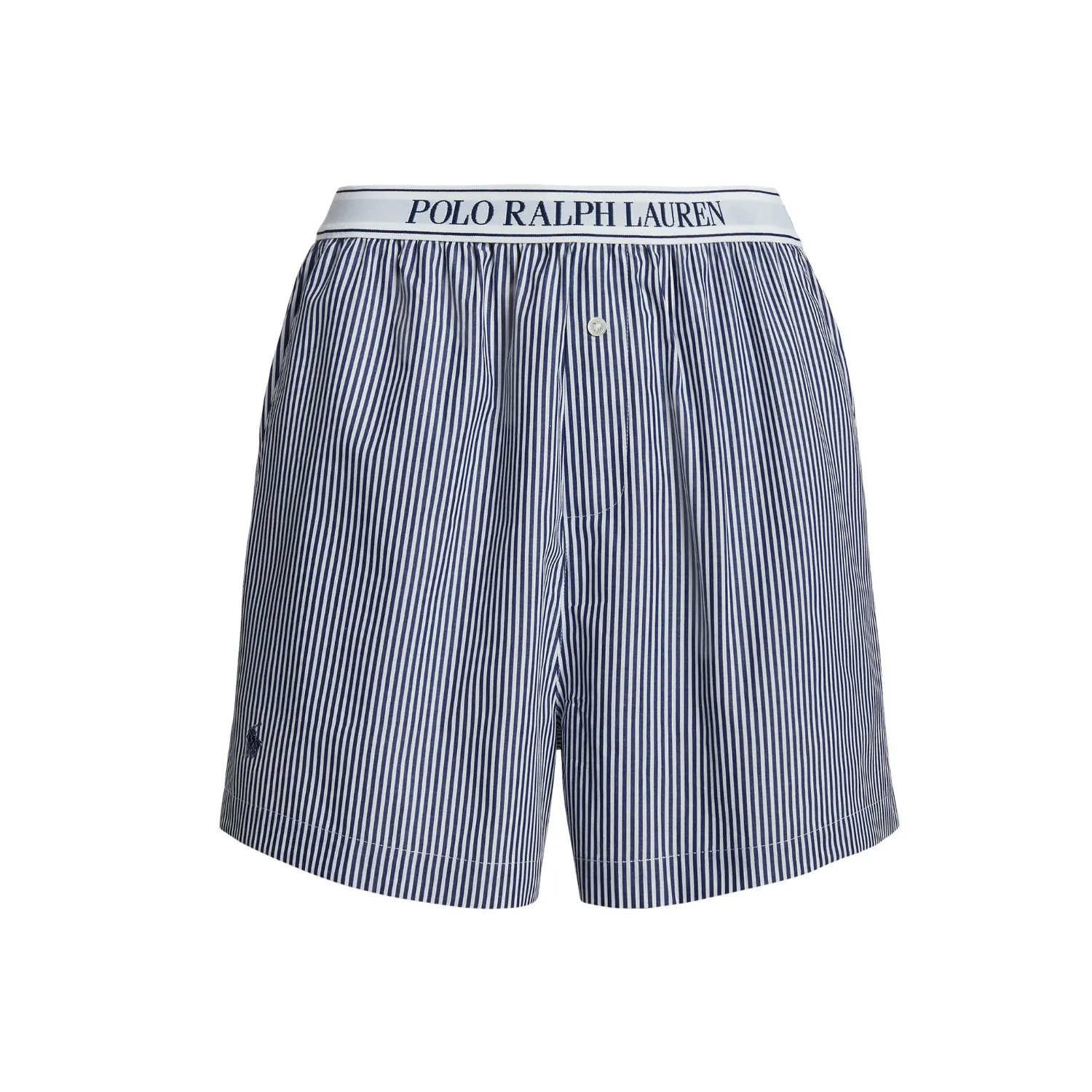 Stripe Boxer with Logo Elastic