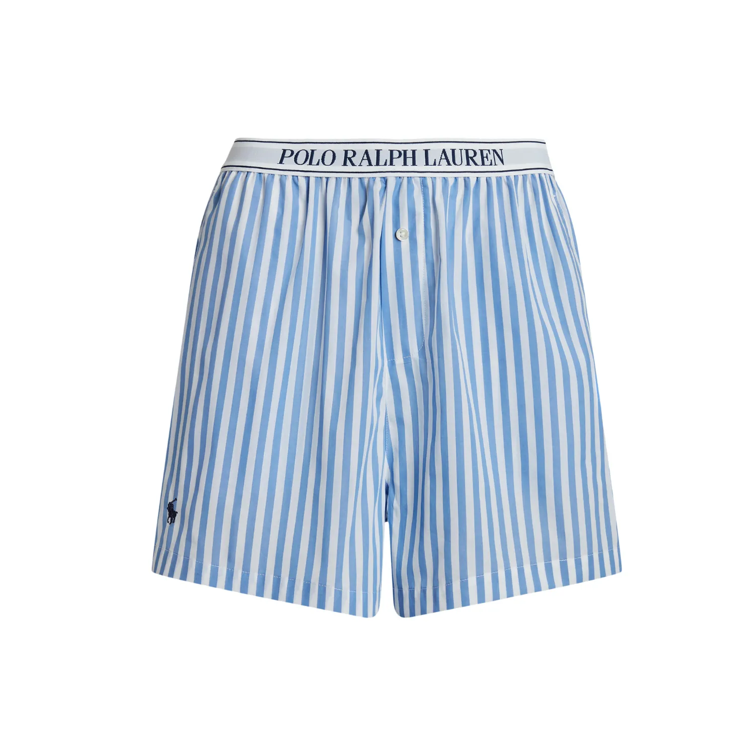 Stripe Boxer with Logo Elastic