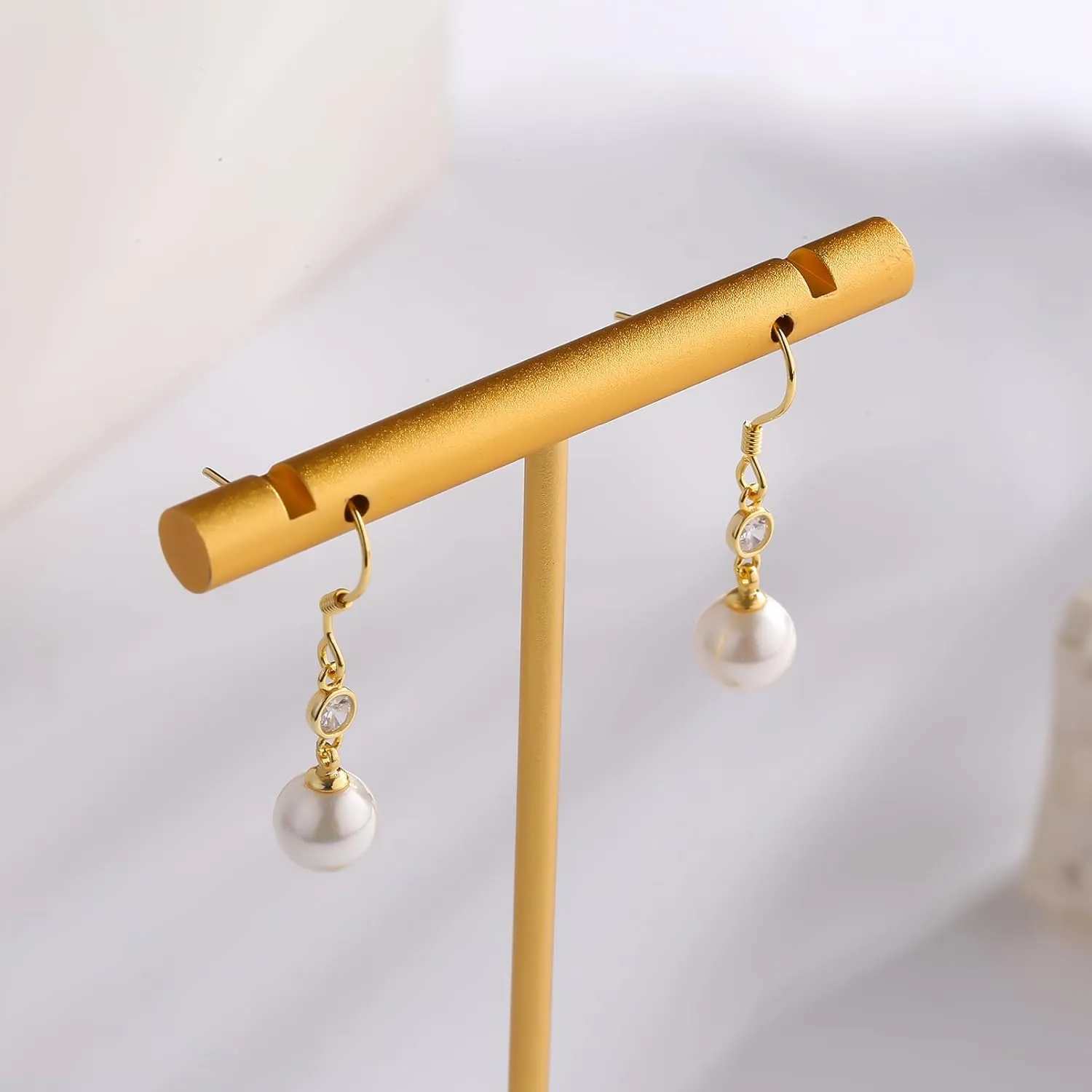 ToHeart Gold Dangle Earrings for Women Small Gold Hoop Earrings