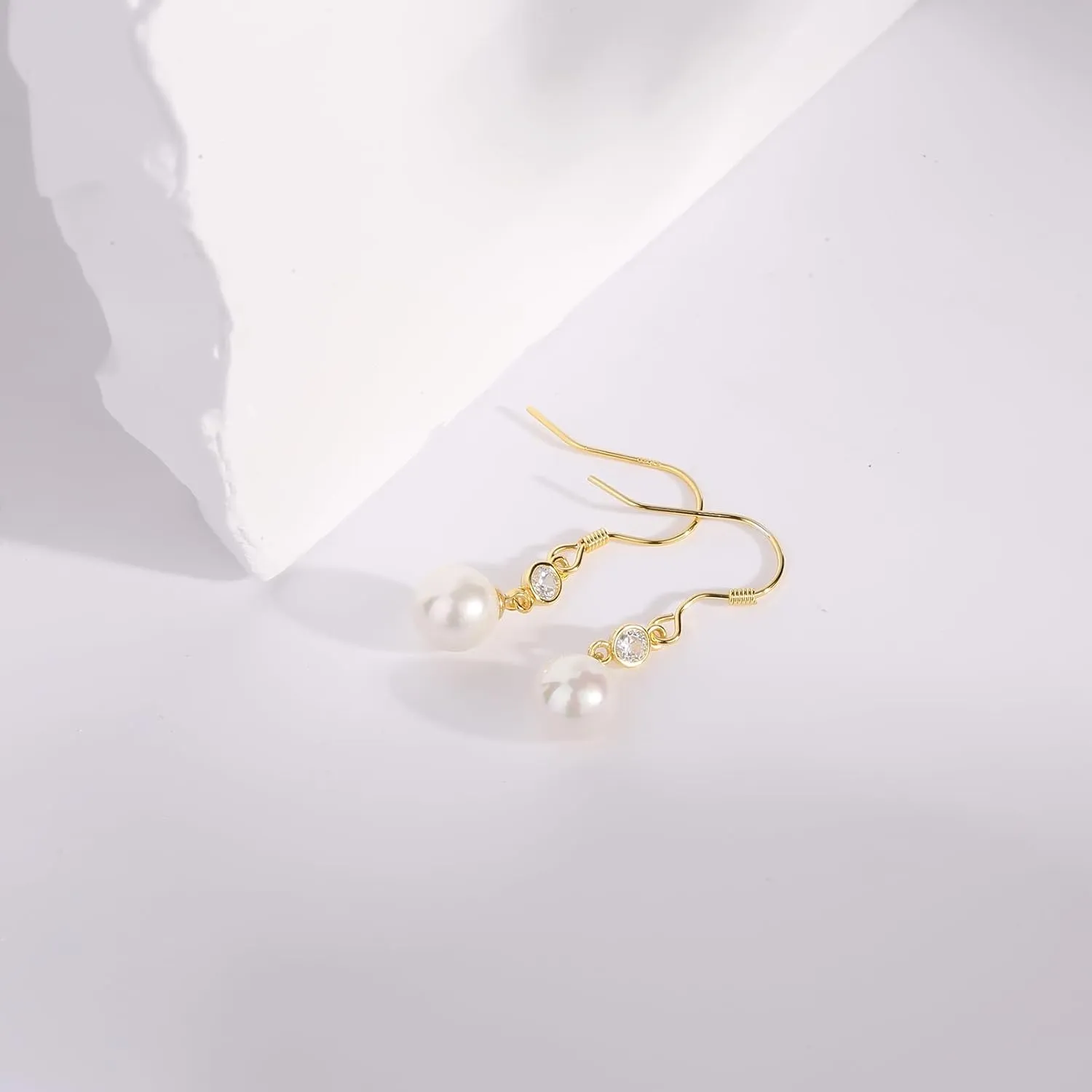 ToHeart Gold Dangle Earrings for Women Small Gold Hoop Earrings