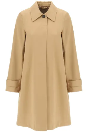 Toteme organic cotton car coat for men 242 WRO1596 FB0156 CARAMEL