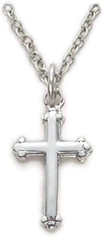 True Faith Jewelry Sterling Silver Cross Pendants Necklace Religious Jewelry