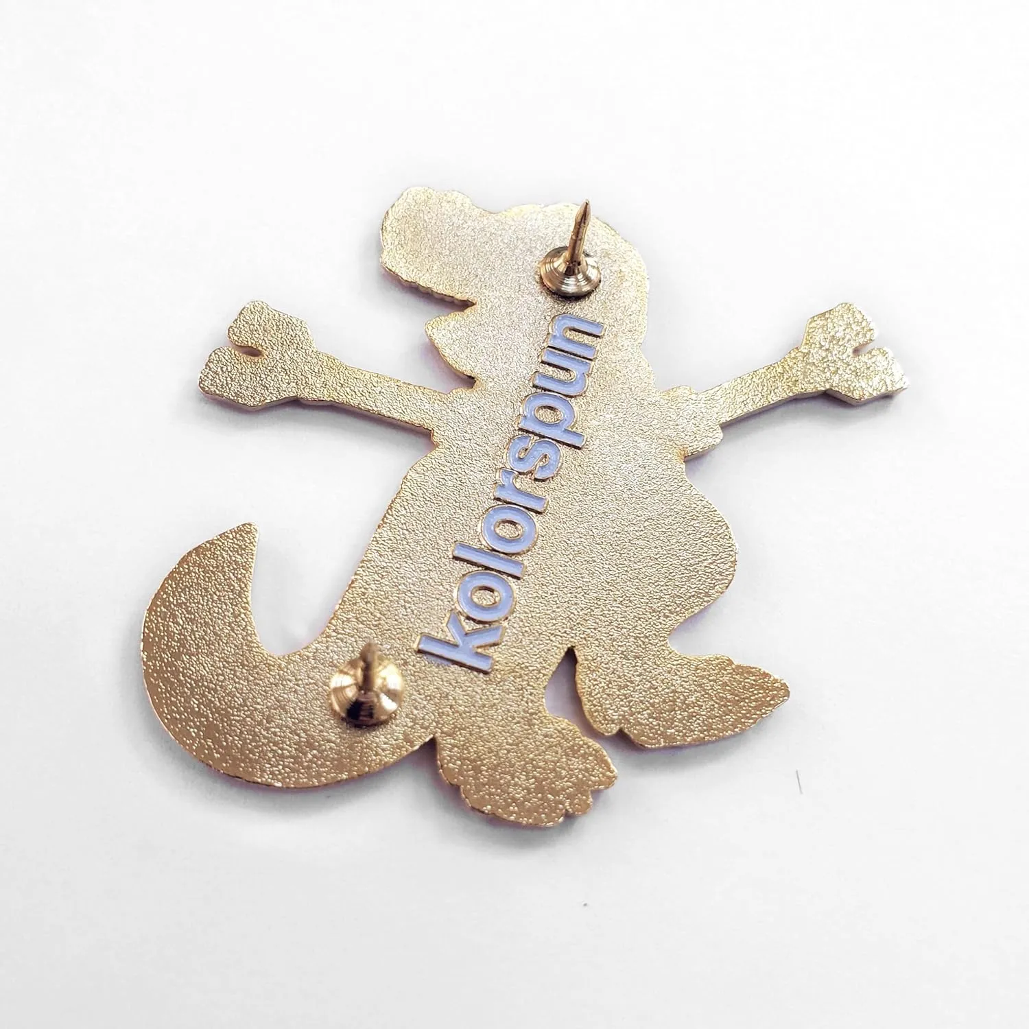 Unstoppable Trex Dinosaur Enamel Lapel Pin