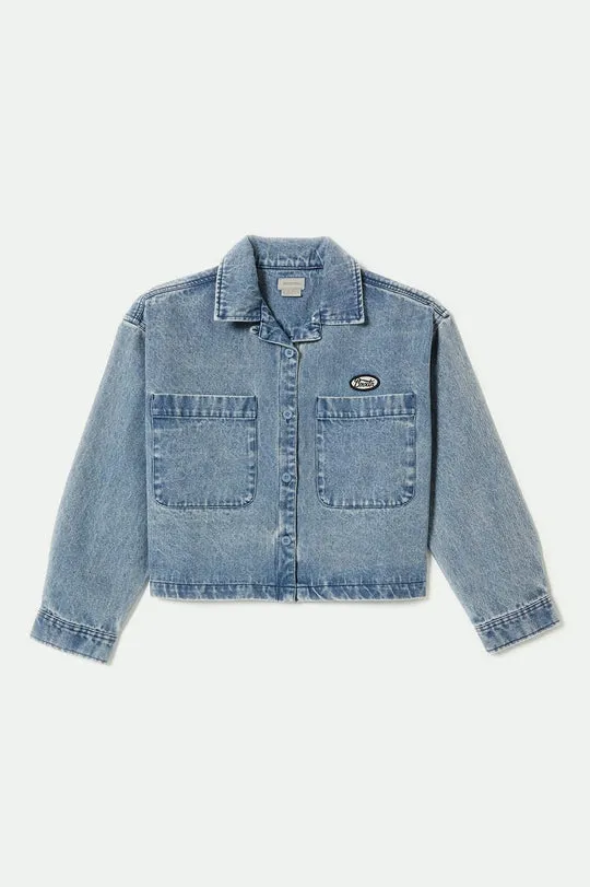 Utopia Overshirt - Light Denim