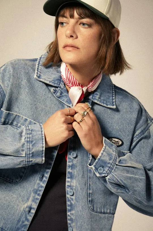 Utopia Overshirt - Light Denim