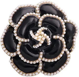 Vintage Camellia Pearl Tassel Brooches Bracelet Bohemian Pearl Safety Pins Bracelets Flower Hairpin Headpieces Shawl Pins Dainty Elegant Lapel Pin Wedding Party Dress Accessories for Women