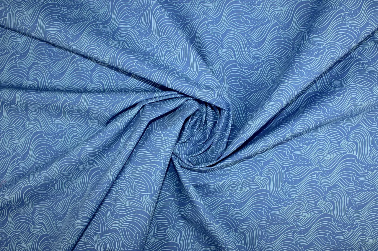 Wave Rider Raincoating - Blues