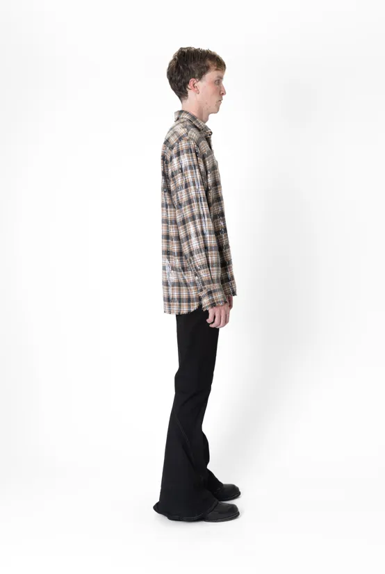 Waxed Bolan Bootcut Denim