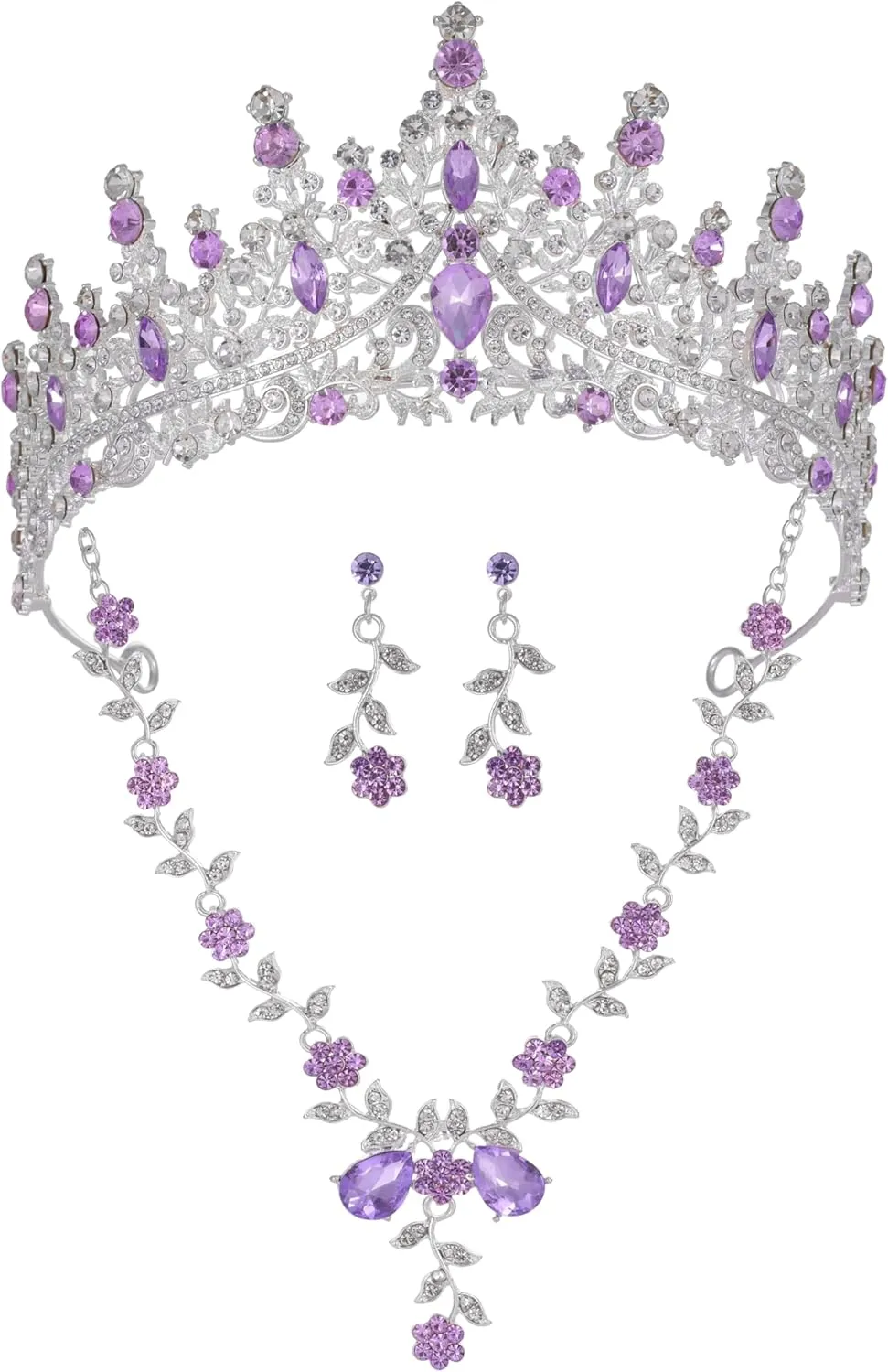 Wedding Crystal Tiaras and Crowns for Women, Bride Royal Queen Headband Princess Quinceanera Headpieces for Birthday Prom Pageant Party