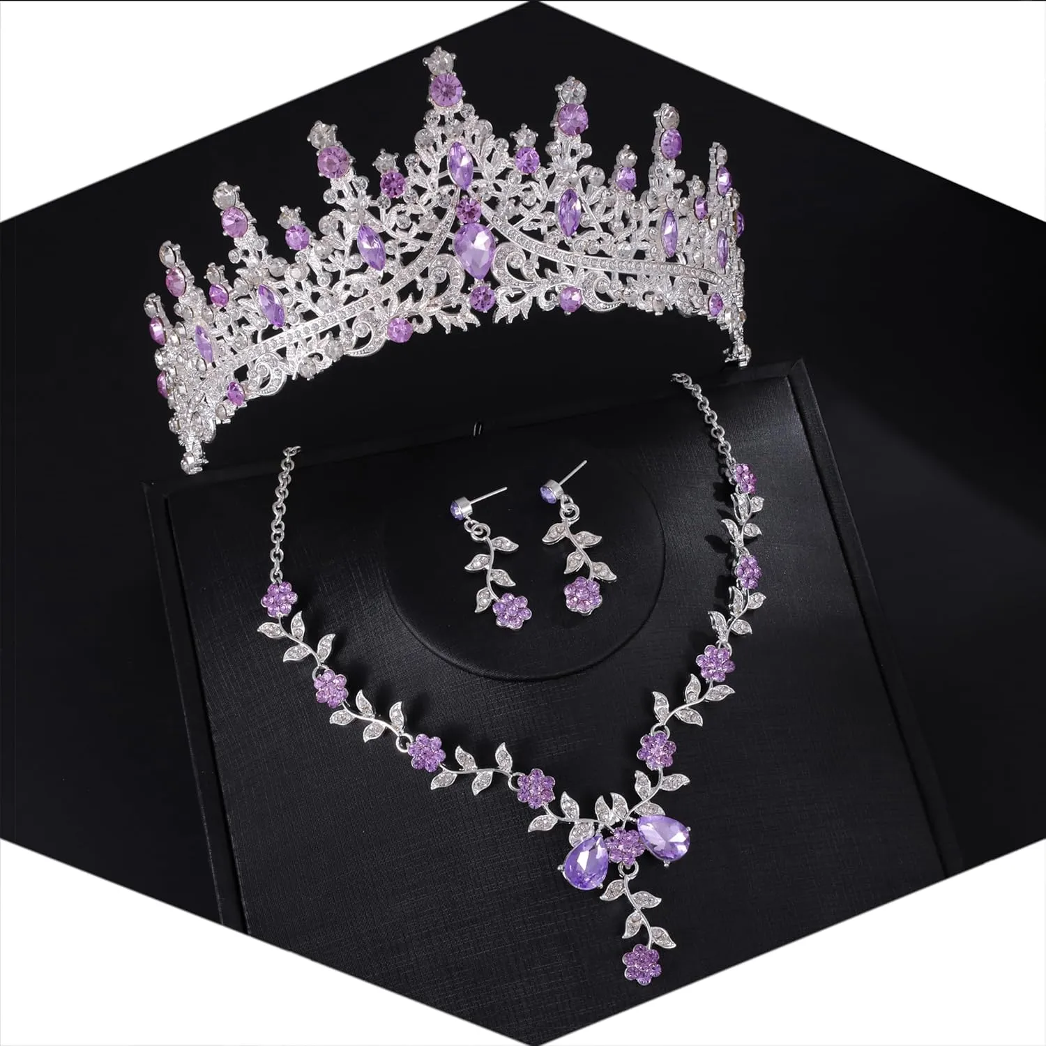 Wedding Crystal Tiaras and Crowns for Women, Bride Royal Queen Headband Princess Quinceanera Headpieces for Birthday Prom Pageant Party