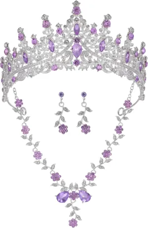 Wedding Crystal Tiaras and Crowns for Women, Bride Royal Queen Headband Princess Quinceanera Headpieces for Birthday Prom Pageant Party