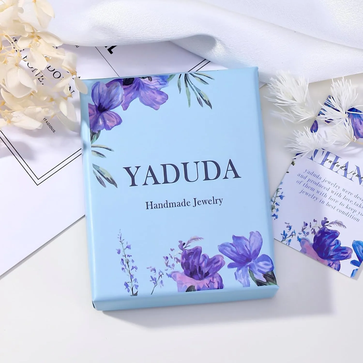 YADUDA Layered Bracelets Dainty Gold Bracelets for Women Chain Link Paperclip with Malachite Colorful Mixed Stones Blue Turquoise Rhodochrosite Adjustable 14K Gold Plated Boho Bracelets for Women